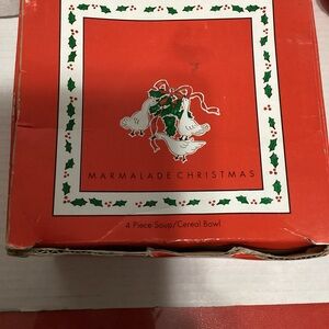 International China Marmalade Christmas 020-50 set of 4